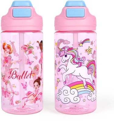Productafbeelding van Lekvrije Drinkfles voor Kinderen met Tritan Materiaal