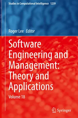 Produktbild von Software Engineering and Management: Theory and Applications