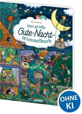 Produktbild von Das große Gute-Nacht-Wimmelbuch