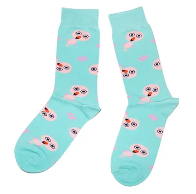 Produktbild von Herren Basic Socken aus Baumwolle Flamingo Mint Größe 43-46