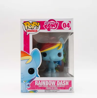 Produktbild von FUNKO WACKELKOPF POP CULTURE MY LITTLE PONY RAINBOW DASH FIGUR NEU!  Funko