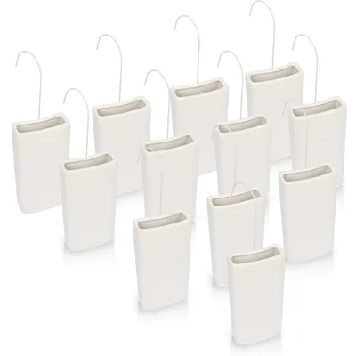 Produktbild von Clanmacy Luftbefeuchter Heizung 12er Set 400ml Keramik Set Heizkörper Verdunster Verdampfer