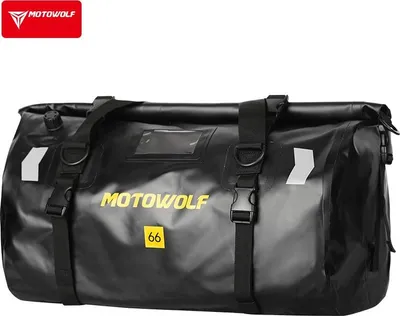 Immagine prodotto di MOTOWOLF Borsa da moto impermeabile da 40 litri, modello 2025