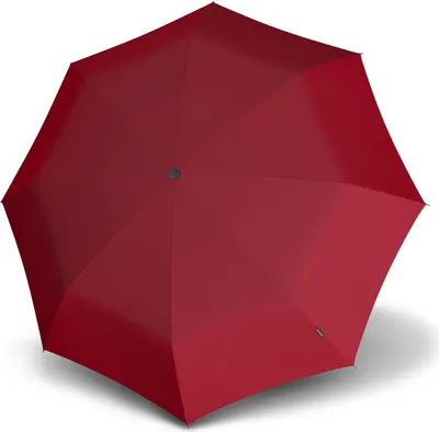 Produktbild von Knirps Taschenregenschirm Regenschirm T.205 Duomatic UV Protection Red dunkelrot