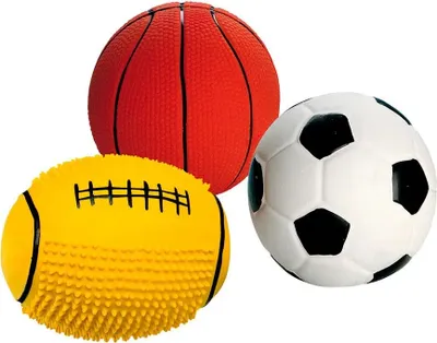 Imagen del producto de FERPLAST - Juguetes para perros - PA 5536 - Pelotas de látex