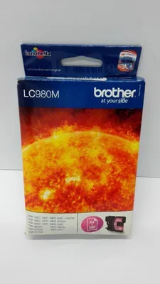 Produktbild von Brother LC980M, Magenta, Tinte auf Pigmentbasis, 1 Stück(e), 260 Seiten, Einzelpackung