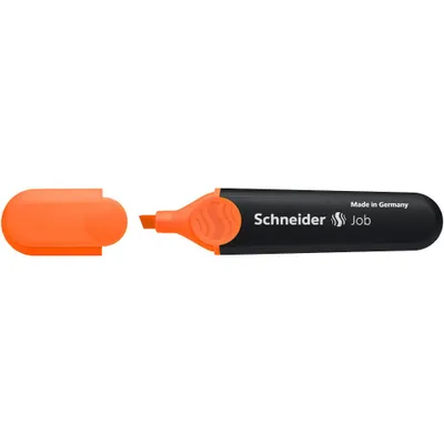 Obrázek produktu pro Schneider Schreibgeräte Job, 10 kusů, Oranžová, Rozšířený hrot, Černá, Oranžová, Černá, Oranžová, 1 mm