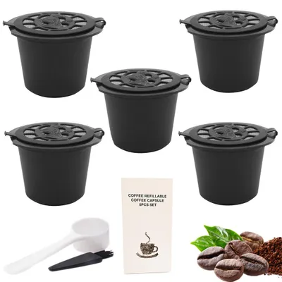 Imagen del producto de 5 cápsulas de café Nespresso reutilizables
