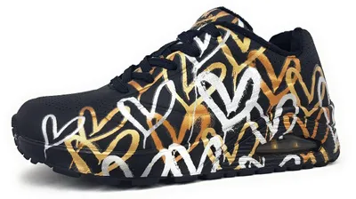 Produktbild von Skechers Uno Jgoldcrown Uno Sneaker Schwarz