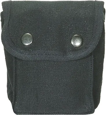 Produktbild von PARA Koppeltasche schwarz 15x12x6 cm mit 2 Druckknöpfen und Gürtelhalterung