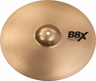 Image de Sabian 41608X B8X Medium 16" Cymbale Crash
