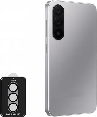 Produktbild von Für Samsung Galaxy A17 5G / 4G Aluminium Schutz Ring Kamera + H9 Tempered Hart Glas Schwarz