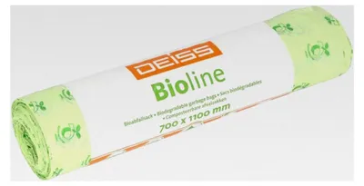 Produktbild von Kompostierbare -Müllbeutel 120 L, 10 Stück