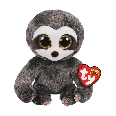 Produktbild von TY 36215 Dangler, Faultier 15cm Beanie Boo's, Braun