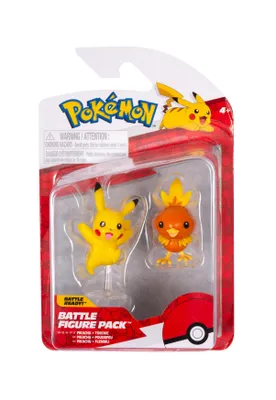 Obrázek produktu pro Jazwares figurky Pokémonů Pikachu a Torchic 5 cm