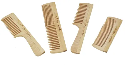 Produktbild von Set mit 4 Holzkämmen aus Sibirien