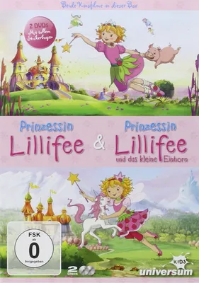 Produktbild von Prinzessin Lillifee Spielfilm Box - 2 Disc DVD