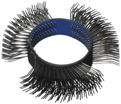 Image de Forum Ausrüstung 630 A001 : Brosse courbée en acier inoxydable, argentée