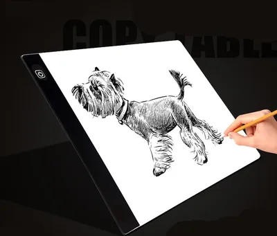 Produktbild von LED Licht Pad A4 Leuchttisch Leuchtplatte Tragbare Light Pad mit USB Kabel für Diamond Painting Zeichnung Malen Animation Tattoo Skizzierung