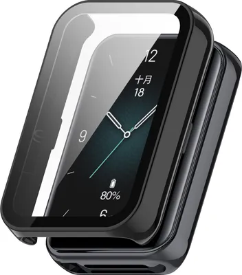 Obrázek produktu pro Pro Honor Band 9 Plastové pouzdro na chytré hodinky + ochranné tvrdé sklo H9 Black
