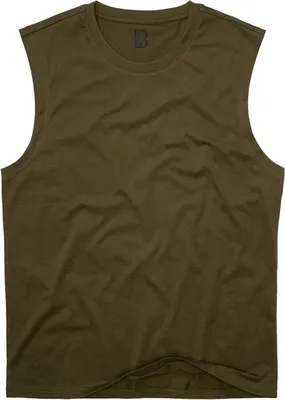 Produktbild von T-Shirt ärmellos oliv, S