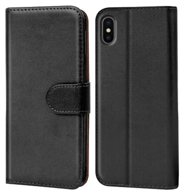 Immagine prodotto di Custodia a libro per iPhone X XS Case Flip Cover Custodia del telefono cellulare Custodia protettiva Cover Case Shell