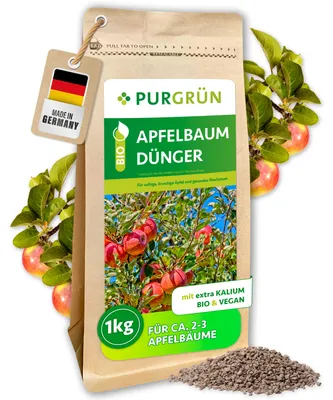 Produktbild von Purgrün -Apfelbaum-Dünger | Krümelgranulat für Äpfel | 1kg
