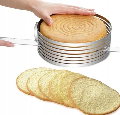Produktbild von Verstellbarer Kuchenring Tortenring Edelstahl 24-30 cm