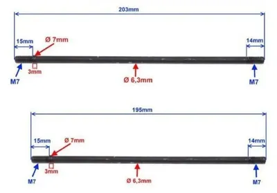Produktbild von Zylinderstift Kpl Motor 154Fmi