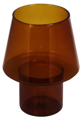Imagen del producto de Kaheku Windlicht Colima konisch amber 12 Ø 15,5h 420647761
