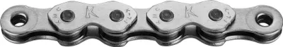 Image de Chaine Velo Bmx Fine Argentee - Finition Nickelee Anti-corrosion - Kmc