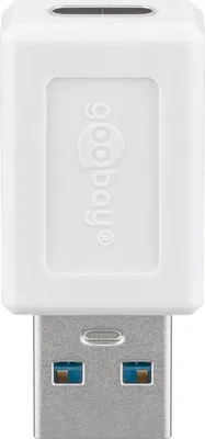 Immagine prodotto di Goobay 55225 Adattatore USB 3.0 SuperSpeed a USB-C™, bianco Presa USB-C™ > Spina USB 3.0 (tipo A)