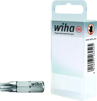 Immagine prodotto di Wiha 08426 Torx bit T 40 Chromium-vanadium steel tempered C 6.3 2 pc(s)