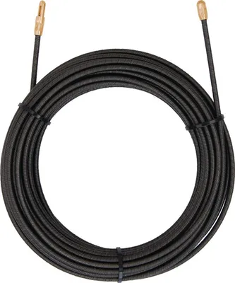 Image de Spirale Quadroflex L.20m D.4mm avec oeillet et tête chercheuse Fil d'acier CABERE