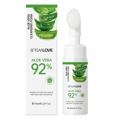 Produktbild von SERSANLOVE 150ml Foam Face Wash with Aloe Vera