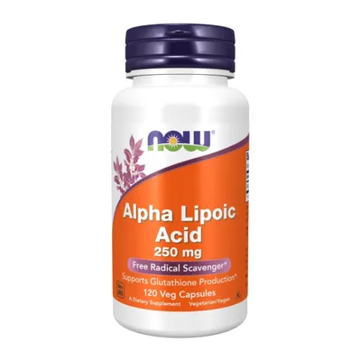 Produktbild von NOW Foods Alpha Lipoic Acid 120 BI7785 Kapseln