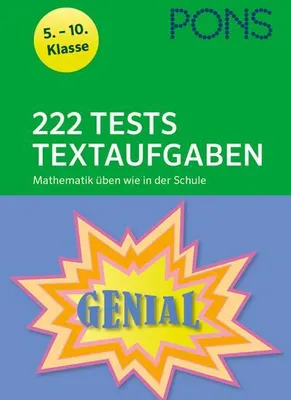 Produktbild von 222 Tests Textaufgaben/Mathe üben wie in der Schule5.-10.Kl