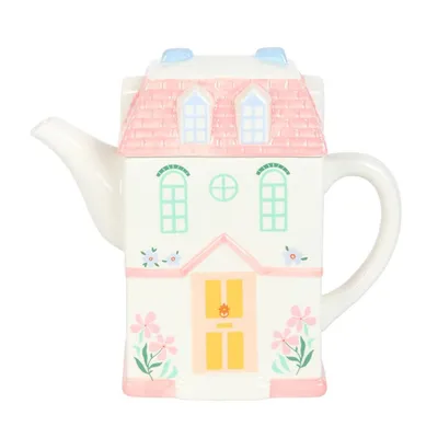 Produktbild von Something Different - Pastel House - Teekanne in Form eines Hauses, 1300ml