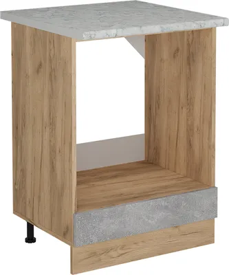 Immagine prodotto di Mobile per forno da incasso Vicco R-Line Calcestruzzo 60 cm PL Marmo, Model 53738