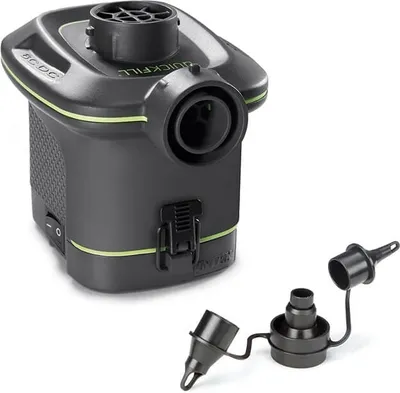 Obrázek produktu pro Intex 64778 Nafukovací matrace s elektrickou pumpou 191×137×25 cm, zelená