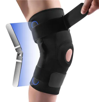 Immagine prodotto di Fascia per il ginocchio sportiva con design traspirante