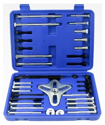 Produktbild von 46-teiliges Lenkrad-Abzieher-Set 2/3-armig