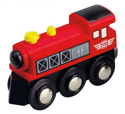 Image de Maxim Locomotive à vapeur en bois