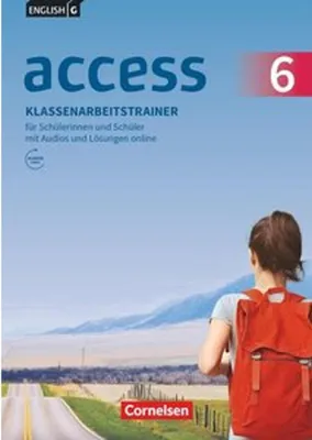 Obrázok produktu pre English G Access Band 6: 10. Schuljahr - Klassenarbeitstrainer mit Audios und Lösungen online