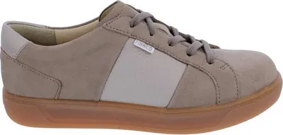 Produktbild von Finn Comfort Halbschuh Malita 2793-903104, Nubukleder, Beige mit Metallic Details, Fußbettung zum Wechseln 41