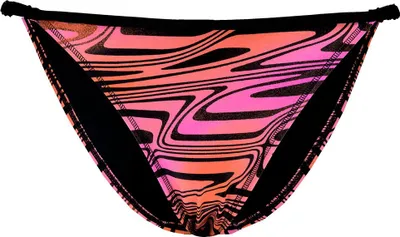 Produktbild von Puma Printed Bikini-höschen Orange,Rosa L Frau Orange,Rosa L
