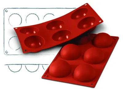 Produktbild von Backform, 295x175 - 6 Formen