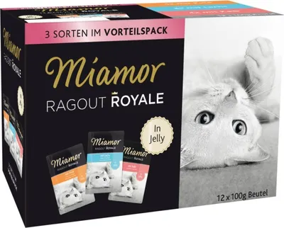 Obrázek produktu pro Miamor Cat Ragout kapsa Multi, krůta+losos+te 3x4x100g