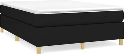 Immagine prodotto di Struttura letto senza materasso nero 140x200 cm in tessuto
