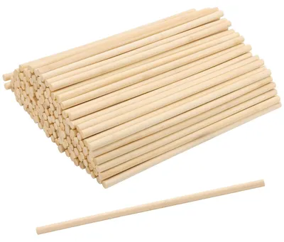 Produktbild von Omgoods – Set mit 300 Holzstäbchen für kreative Projekte